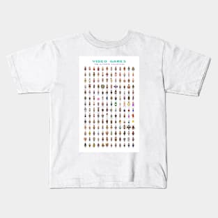 8-Bit Video Games Kids T-Shirt